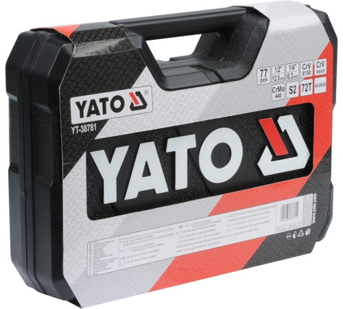 Универсальный набор инструментов Yato YT-38781 77 предметов