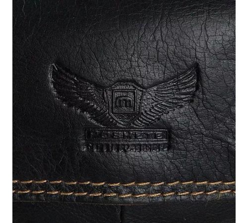 Мужская сумка Poshete 196-9024-DBW коричневый