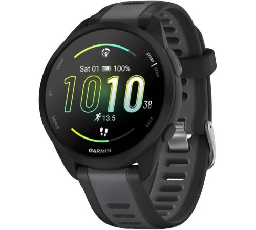 Умные часы Garmin Forerunner 165 черный/сланцево-серый