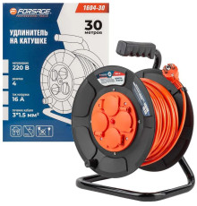 Удлинитель на катушке FORSAGE F-1604-30 30 м