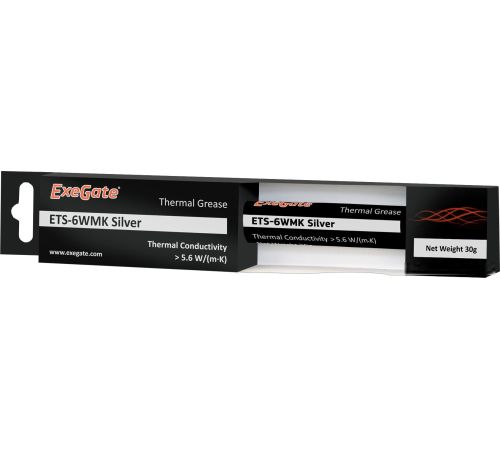 Термопаста ExeGate ETS-6WMK Silver EX282349RUS 30 г.