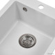 Кухонная мойка Wisent 420-28W с сифоном GER013