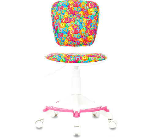 Компьютерное кресло Бюрократ CH-W204/F алфавит/пластик белый