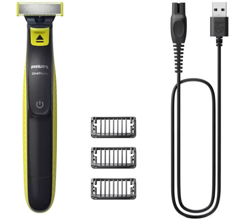 Триммер для бороды и усов Philips OneBlade Face QP2724/10