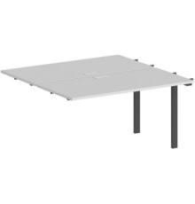 Стол Norden Приставка 120x123.8x75 SG.211.WH.63.AN антрацит/белый