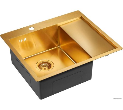 Кухонная мойка Paulmark Kroner 59F PM225951-BGL