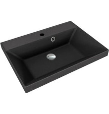 Умывальник Symbolite Asti 50x45 кварц, антрацит