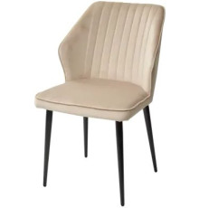 Стул M-City Seattle-V 461MC03828 бежевый 5 велюр/черный