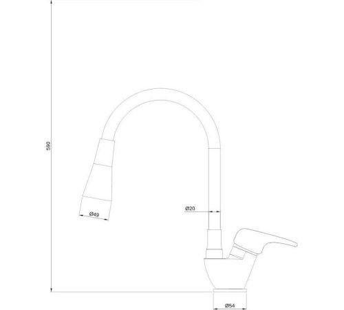 Смеситель Gross Aqua Optima 3505511C-G016