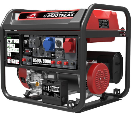Бензиновый генератор SUNREKA G8500TFEAX