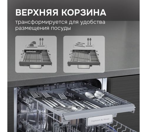 Встраиваемая посудомоечная машина Zigmund & Shtain DW 313.4