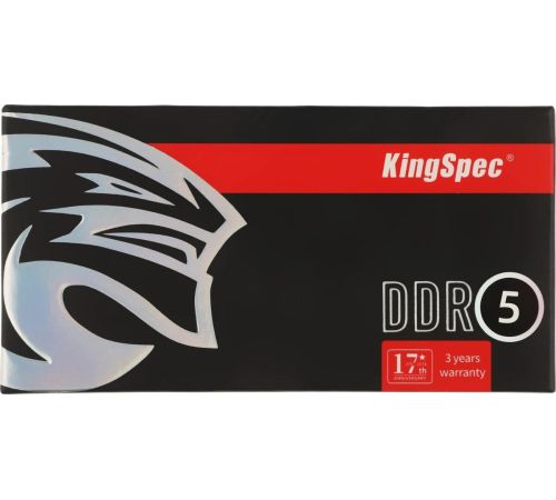 Оперативная память KingSpec 16ГБ DDR5 SODIMM 5600 МГц KS5600D5N11016G