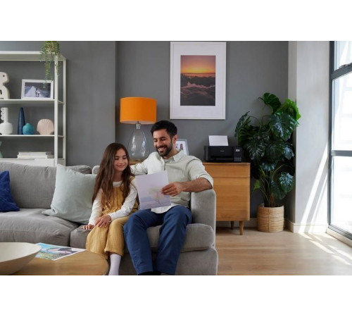 МФУ Epson EcoTank L3211 ресурс стартовых контейнеров 6500/8100, контейнер 003