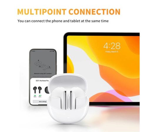 Наушники QCY AilyBuds Pro+ белый