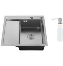 Кухонная мойка РМС MRK-5851BL-R с дозатором