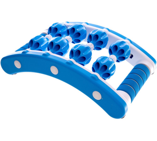 Ручной механический массажер Pro-Supra 01-MS белый/голубой