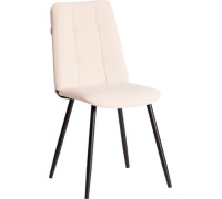 Стул TetChair Asti Trend велюр молочный/черный