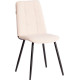 Стул TetChair Asti Trend велюр молочный/черный