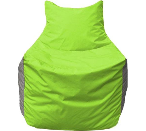 Кресло-мешок Flagman Фокс Ф2.1-160 салатовый/серый