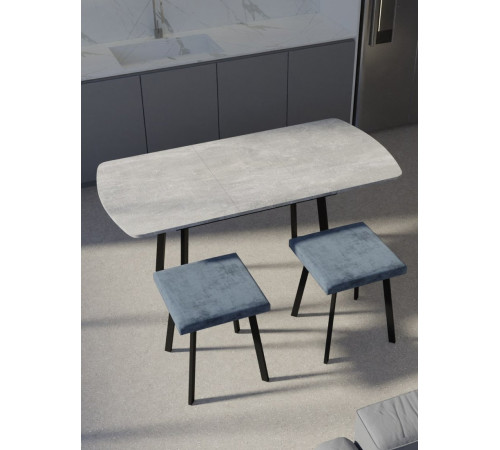 Табурет Макс Стайл Тб-350/30/МСТ темно-серый