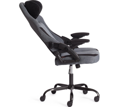 Офисное кресло TetChair iWolf ткань, черный/серый