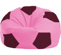Кресло-мешок Flagman Мяч Стандарт М1.1-203 розовый/бордовый