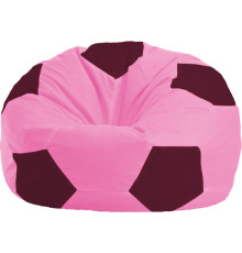 Кресло-мешок Flagman Мяч Стандарт М1.1-203 розовый/бордовый