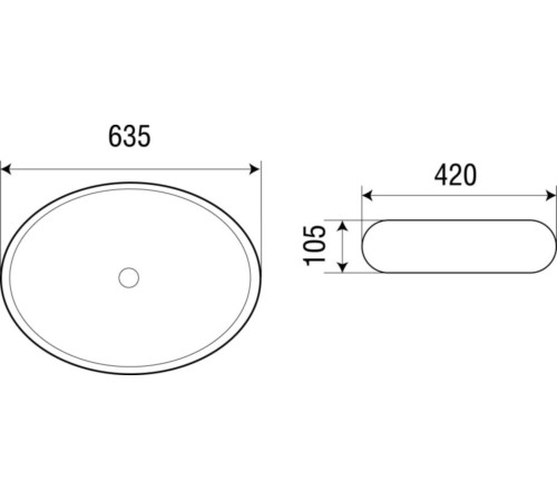 Умывальник WeltWasser Elbach 3075