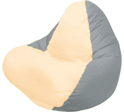 Кресло-мешок Flagman Relax Г4.1-022 серый/бежевый