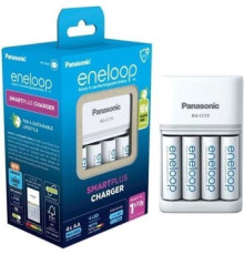 Аккумуляторы + зарядное Panasonic Smart & Quick Charger K-KJ55MCD40E с аккумуляторами