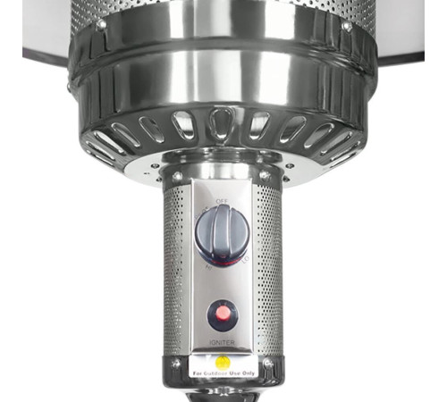 Газовый обогреватель Neoclima 09HW-B нержавеющая сталь