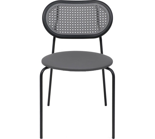 Стул AksHome Teo серый/черный