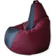 Кресло-мешок Mio Tesoro Груша Kombo XXL GF-130x85-BG бордовый