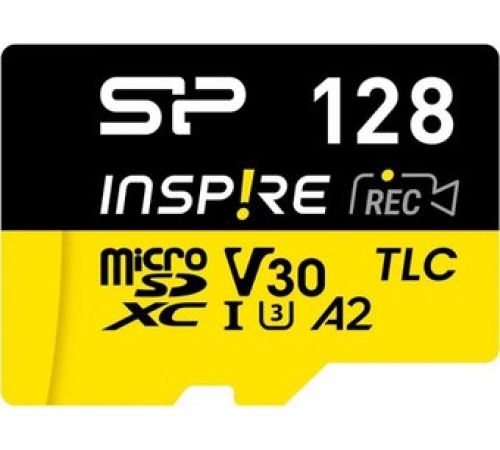 Карта памяти Silicon-Power Inspire microSDXC SP128GBSTXLA2V1N 128GB