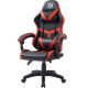 Игровое геймерское кресло Defender Synergy черный/красный