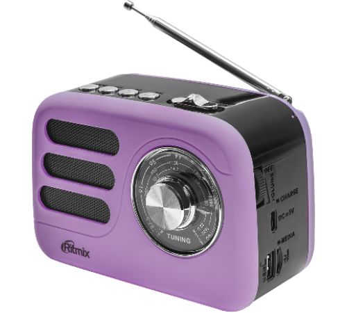 Радиоприемник Ritmix RPR-033 лавандовый