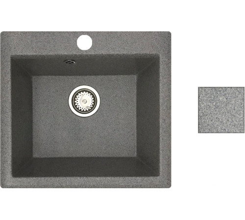 Кухонная мойка БелЭворс Mini серый, без сифона