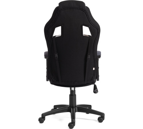 Кресло TetChair Driver ткань, черный/серый