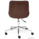 Офисное кресло TetChair Style флок, коричневый