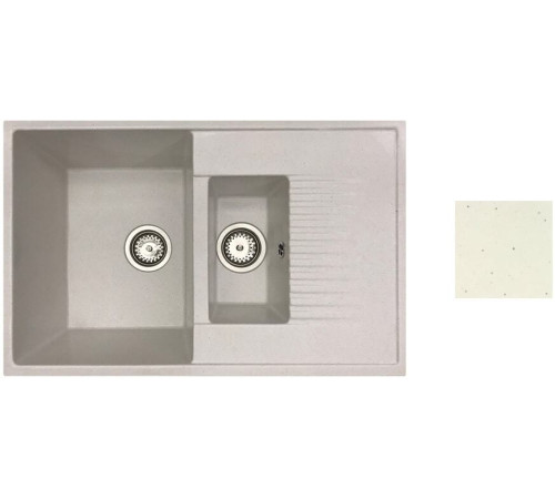 Кухонная мойка БелЭворс Forma L белый