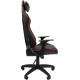 Игровое геймерское кресло CHAIRMAN Game 40 экокожа, черный/красный