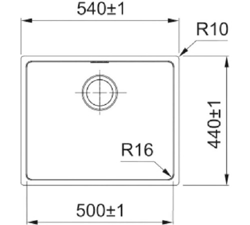 Кухонная мойка Franke FEX 110-50