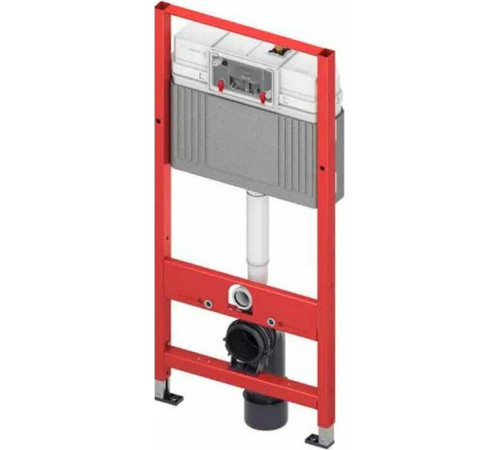 Унитаз подвесной Grado GD-W201T + TECE 9400414 с кнопкой смыва