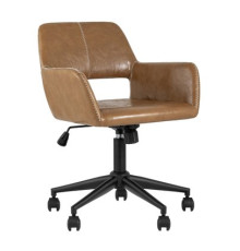 Офисное кресло Stool Group Филиус искусственная кожа коричневый