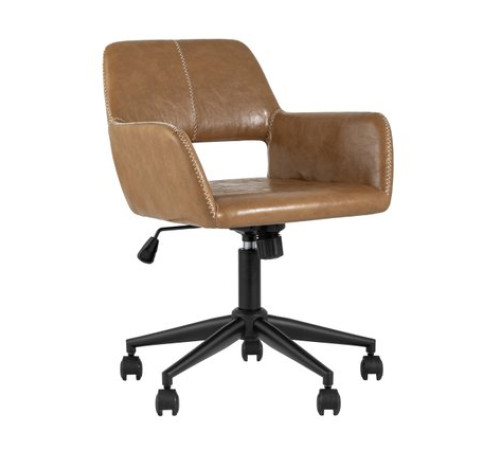 Офисное кресло Stool Group Филиус искусственная кожа коричневый