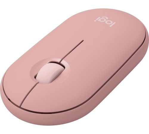 Мышь Logitech Pebble Mouse 2 M350s розовый