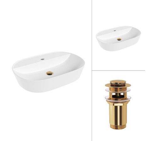 Умывальник Lauter 21460-60 + клапан 21190G