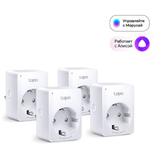Умная розетка TP-Link Tapo P100 4 шт