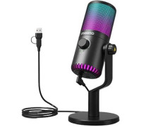 Проводной микрофон Maono DM30 RGB черный