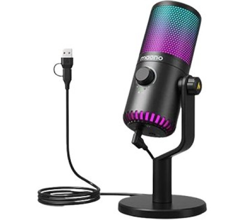 Проводной микрофон Maono DM30 RGB черный
